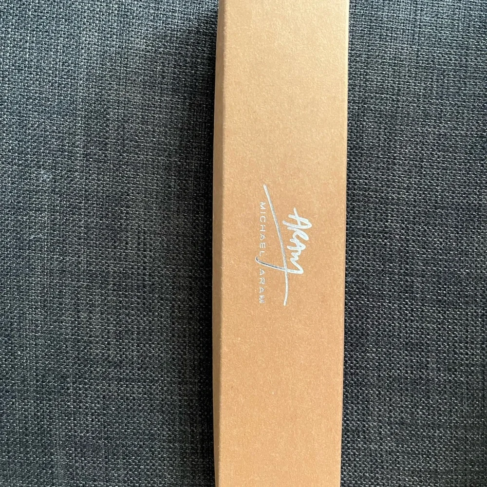NIB Michael Aram Mouse Silver Plated Cheese Knife